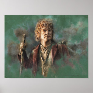 Affiche Illustration BILBO BAGGINS™