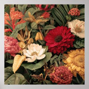 Affiche Illustration botanique vintage