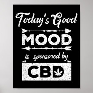 Affiche Illustration CBD Parrainée par la Bonne Humeur d'A