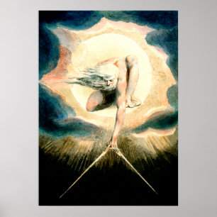 Affiche Illustration célèbre de William Blake