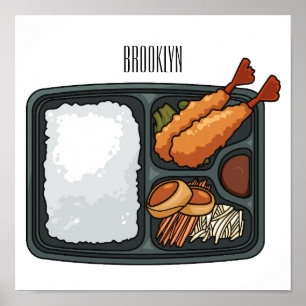 Affiche Illustration de Bento