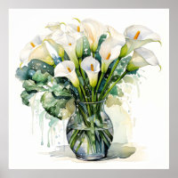 Illustration de Calla Lilies fraîchement sélection