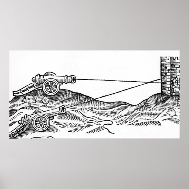 Affiche Illustration de Cannon Fire (Devant)