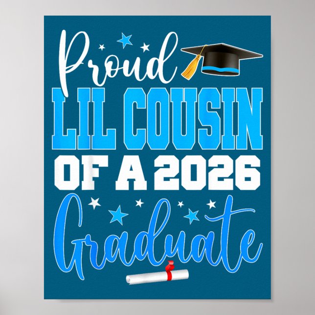 Affiche Illustration de cousin fier 2026 Senior (Devant)