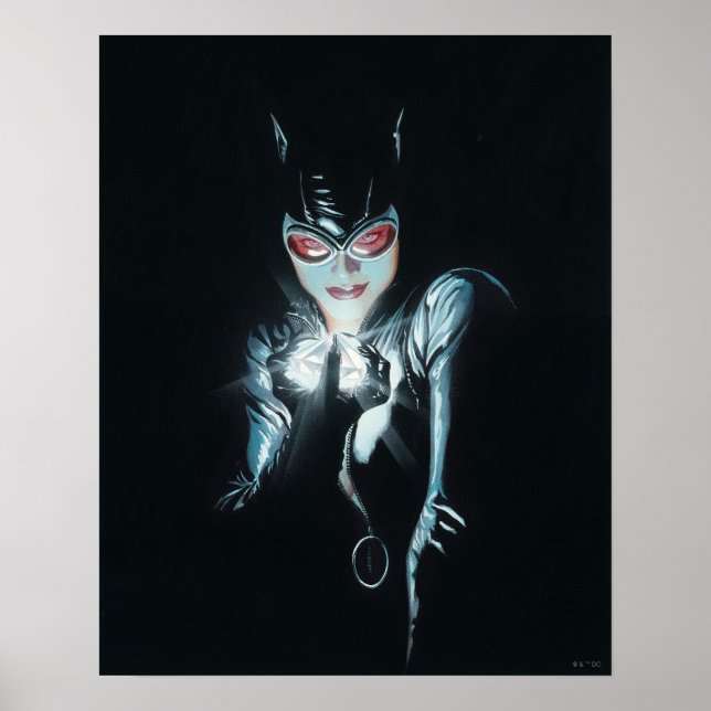 Affiche Illustration de couverture de Batman Catwoman Face (Devant)