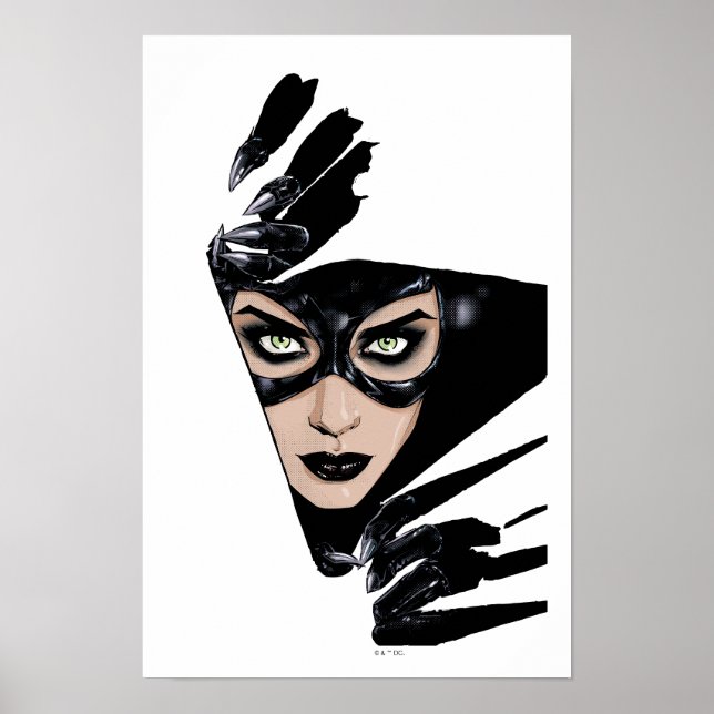 Affiche Illustration de couverture de Catwoman : Les griff (Devant)