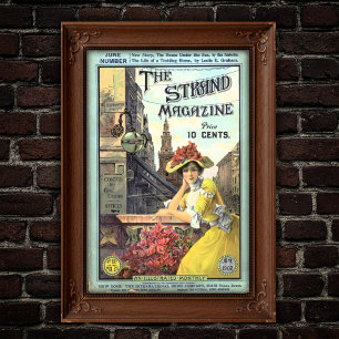 Affiche Illustration de couverture du magazine Victorian S