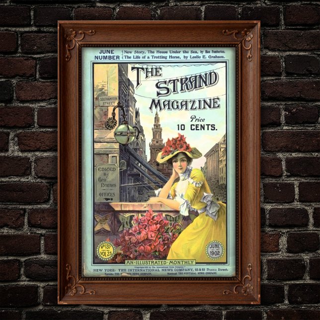 Affiche Illustration de couverture du magazine Victorian S (Créateur téléchargé)