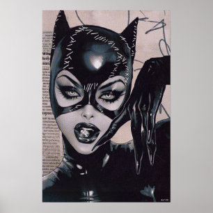 Affiche Illustration de couverture Sozomaika pour Catwoman