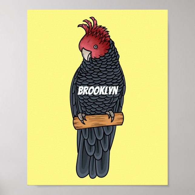 Affiche Illustration de dessin animé de coqs de gangs de g (Devant)