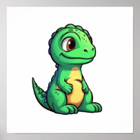 Illustration de dinosaure de dessin