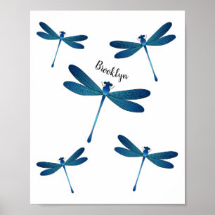 Affiche Illustration de dragonfly