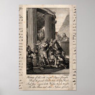 Affiche Illustration de Hermes Trismegistos