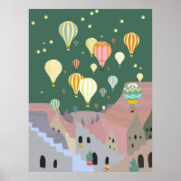 Illustration de la Cappadoce | Nuit du ballon Kapa
