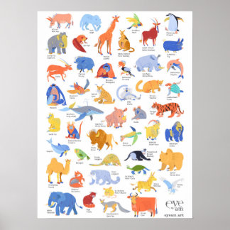 Affiche Illustration de la collection EyeAmArt