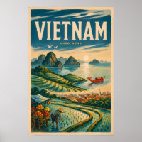 Illustration de la culture vietnamienne Art de voy