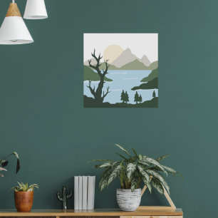 Affiche Illustration de la nature