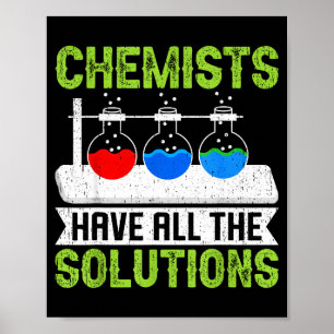 Affiche Illustration de laboratoire de chimie Toutes les s