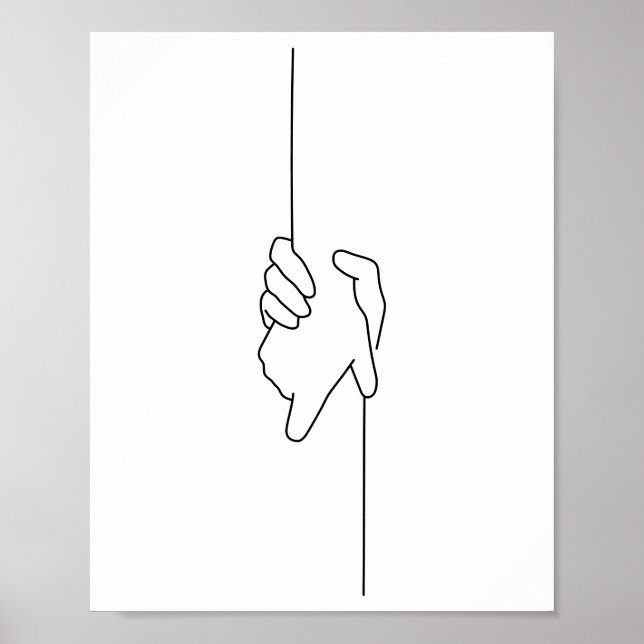 Affiche Illustration de l'entraide (Devant)