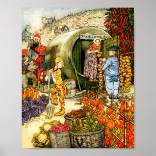 Affiche Illustration de livre Vintage