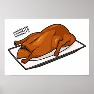 Affiche Illustration de Peking duck