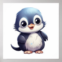Illustration de pingouin de dessin