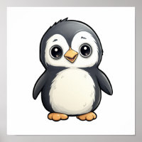 Illustration de pingouin de dessin