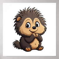 Illustration de porcupine de dessin