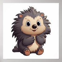 Illustration de porcupine de dessin