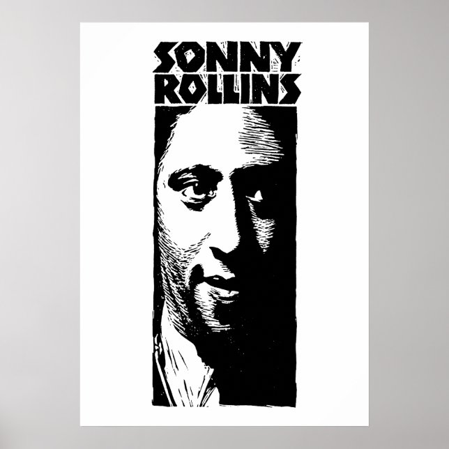 Affiche Illustration de Sonny Rollins (Devant)