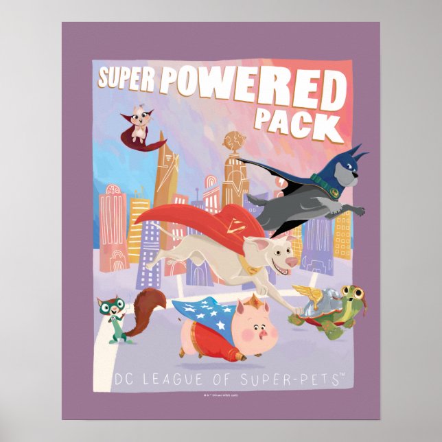 Affiche Illustration de Super Powered Pack Metropolis (Devant)