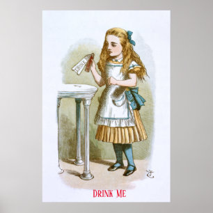 Affiche Illustration de The Nursery Alice - Bois-moi