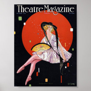Affiche Illustration de théâtre