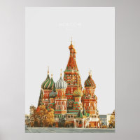 Illustration de voyage Moscou