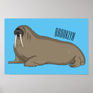 Affiche Illustration de Walrus