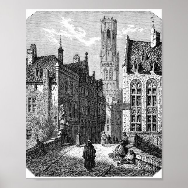 Affiche Illustration du livre vintage (Devant)