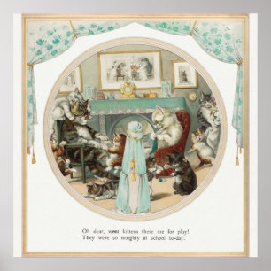 Affiche Illustration du livre vintage