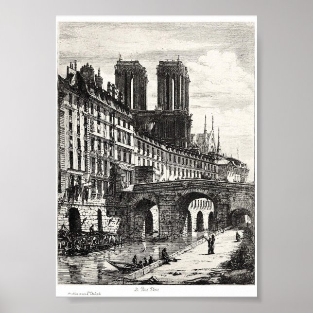 Affiche Illustration du livre vintage (Devant)