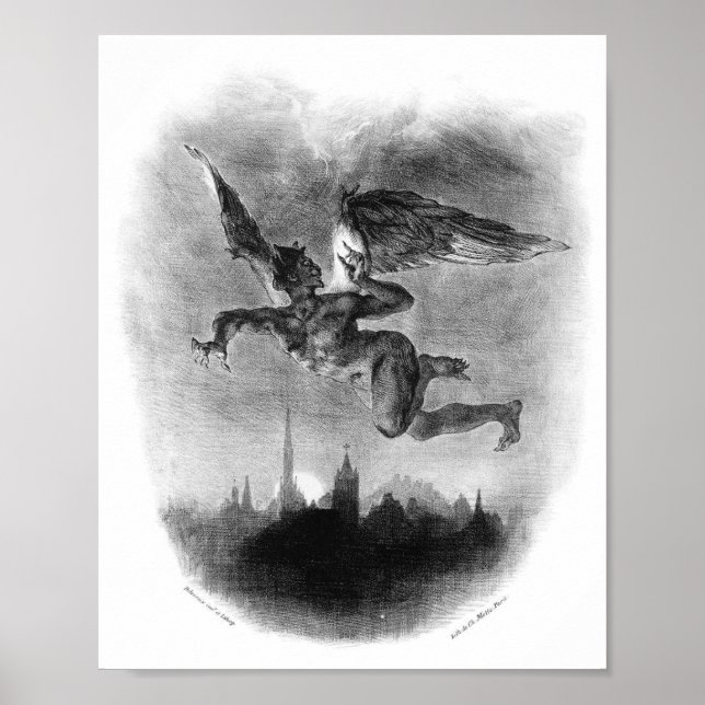 Affiche Illustration du livre vintage (Devant)