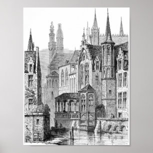 Affiche Illustration du livre vintage