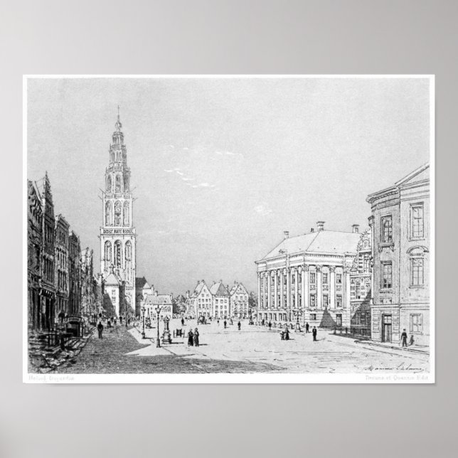 Affiche Illustration du livre vintage (Devant)