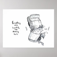 Illustration d'un accident de voiture Kurt Vonnegu