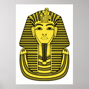 Affiche Illustration d'un clip de Toutankhamon