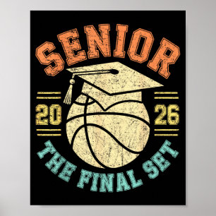 Affiche Illustration finale de basket-ball senior de la pr