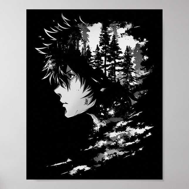 Affiche Illustration graphique Anime Manga Anime 2 (Devant)