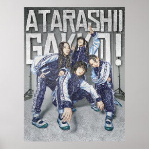 Affiche Illustration inspirée d'Atarashii Gakko
