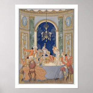 Affiche Illustration 'Les Liaisons Marchandises' par Pi