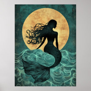 Affiche Illustration Merdmaid