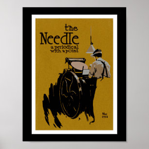 Affiche Illustration périodique de l'aiguille