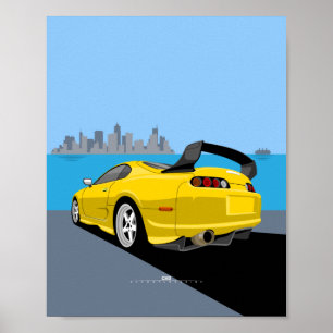 Affiche Illustration Supra MK4
